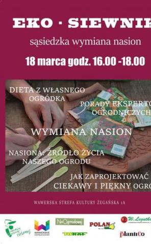 Wawer: Wiosenna wymiana nasion w Wawerskim Centrum Kultury